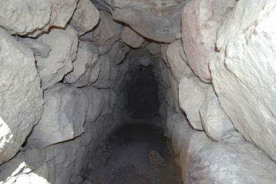 Alacahoyuk secret escape tunnel