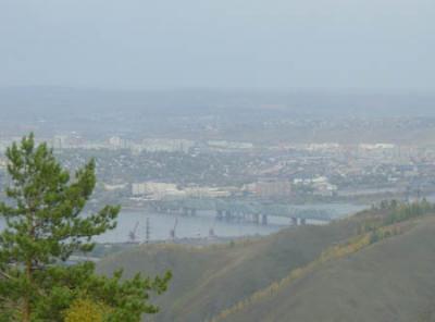 Yenisei Bridge from 1899