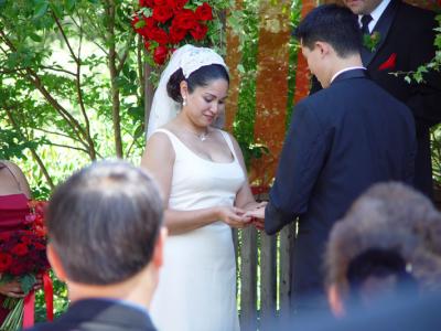 putting on the ring