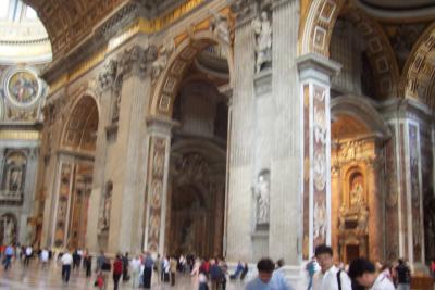 Insdie of St. Peter's Basilica 3