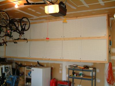 Completed cabinets
