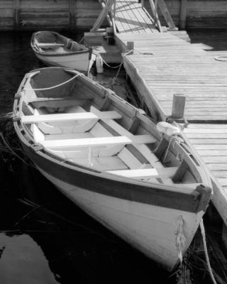Dories at the dock