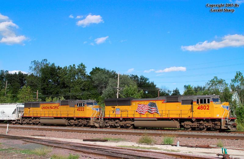 UP 4802 South At Liberty, MO