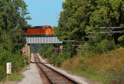 BNSF 4150 East At CA Junction, MO