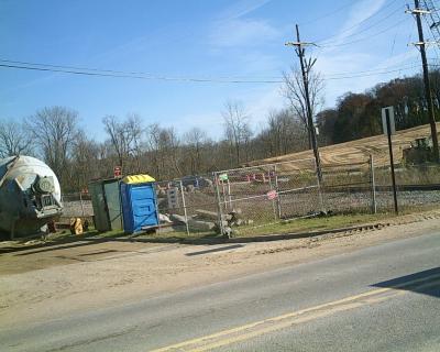 Construction at Dixboro Rd.