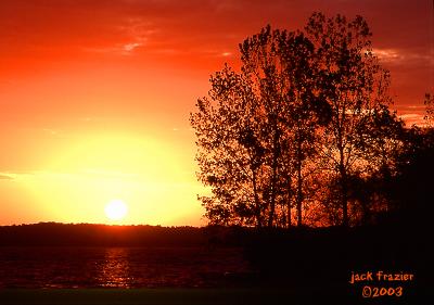 Sunset Percy Preist Lake