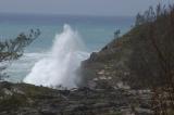 Isabel Surf along the South Shore