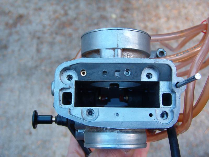 Disassebled FCR Carburetor Body - Note - The body gasket is only available for newer models