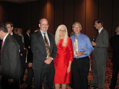 Steves Insulator friend,  Peggy Stogsdill and Bob Johns