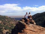 Doug & Kristin, Cheyenne Canyon Overlook
