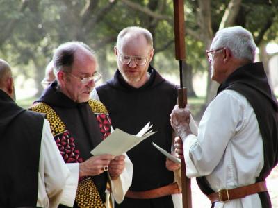 Blessing of the site Sacred Stones - Abbey of New Clairvaux