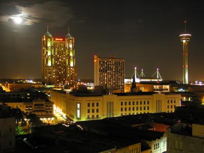 Full Moon Over San Antonio