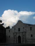 Alamo and Clouds