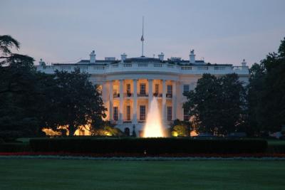 The White House at Dusk