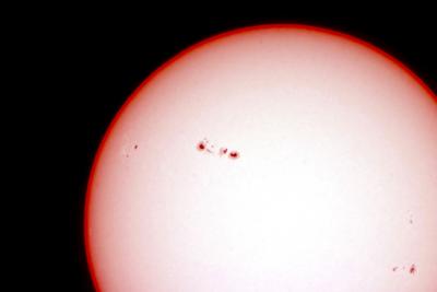 Sunspots 10-31-04