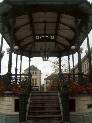 Music kiosk on Kouter place