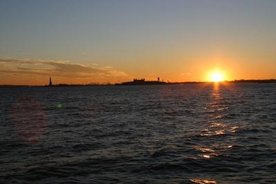 Sunset at Battery Park City