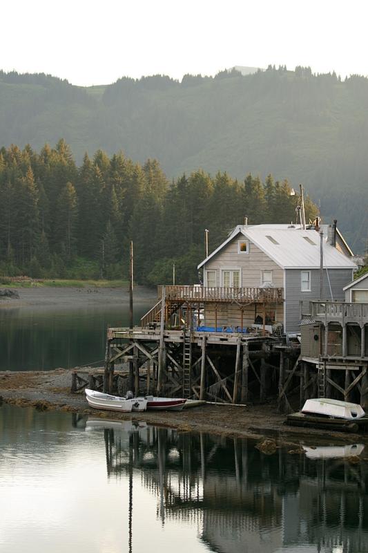 House on Seldovia Slough