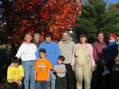 The Gaudet Family - Thanksgiving 2002