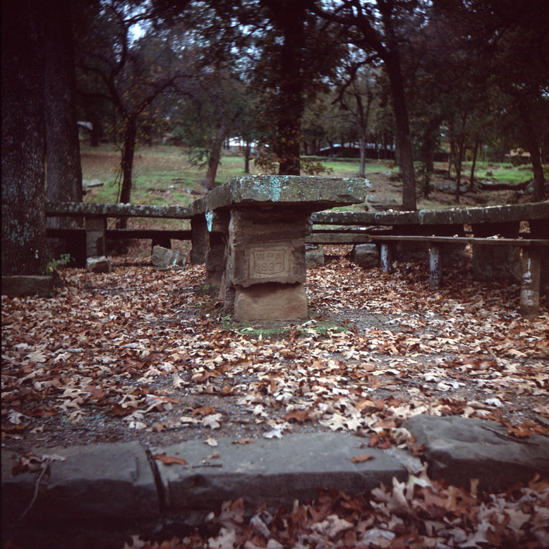 Fall Stone Table