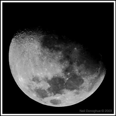Gibbous Moon