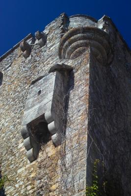 Labastide de Virac: Business End of a Medieval Castle