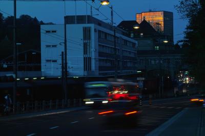 Hauptbahnhof at Dusk