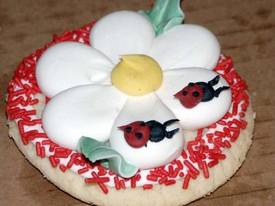 Ladybugs were the theme - cookies were great.