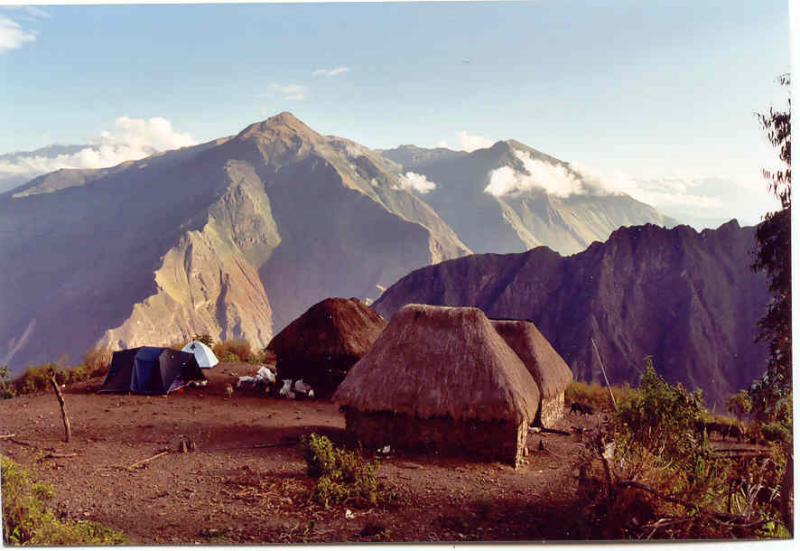 Maizal, base camp for Corihuayrachina exploration