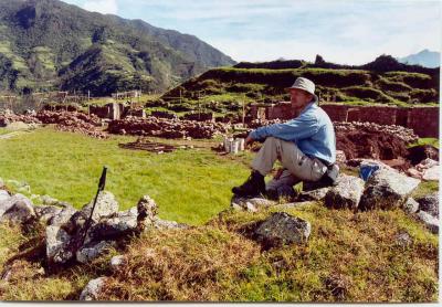 Vitcos - Manco Inca's palace under restoration