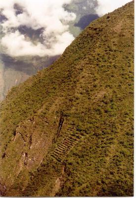 Leaving Choquequirao