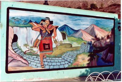  Chasqui on the inca road
