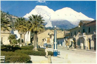 Old Yungay as it was just before the single worst natural disaster in the Andes