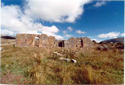 The palace of the Inca (Huanuco Viejo)
