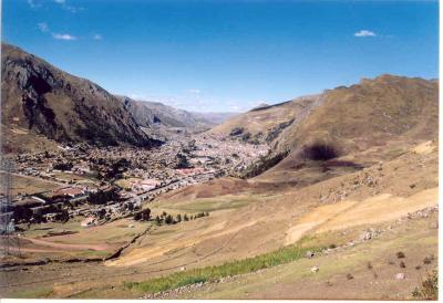 Huancavelica. Found in the 16th Century by the Spanish to exploit the rich deposits of mercury and silver of the region
