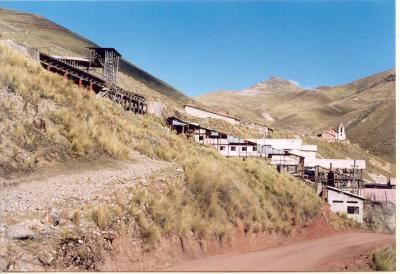 A trip to Huancavelica is not complete without a  visit of the old mercury mine of Santa Barbara.