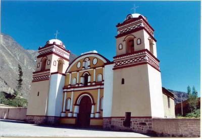 The church of Huaytar