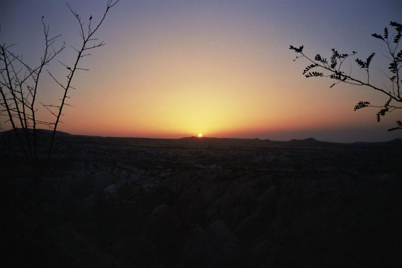 Sunset Valley, near Avanos