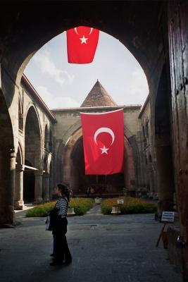 Seminary with twin minarets, Erzurum