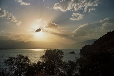 Lake Van, leaving Akdamar Island