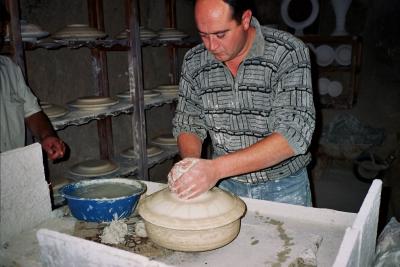 Sirce ceramics workshop in Avanos