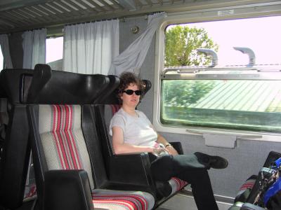 First class train to Gorizia