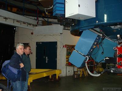 Clive and Tom Kerr, our support astronomer.