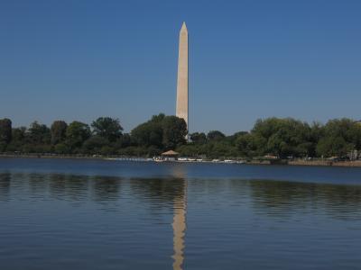 Washington Monument as viewed from the Jefferson M.
