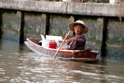 Bangkok Boat Woman