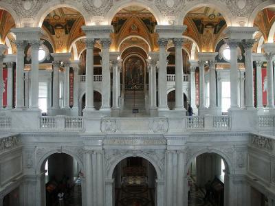 Library of Congress by stilts