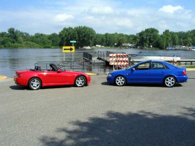 Nogaro Blue Audi S4 and AP1 Honda S2000.jpg