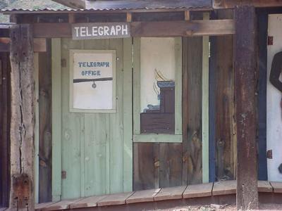 the telegraph office