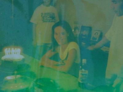 Tarina at her birthday party 1997