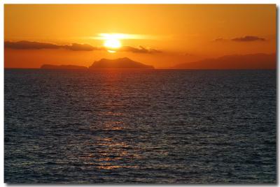 Channel Island sunset